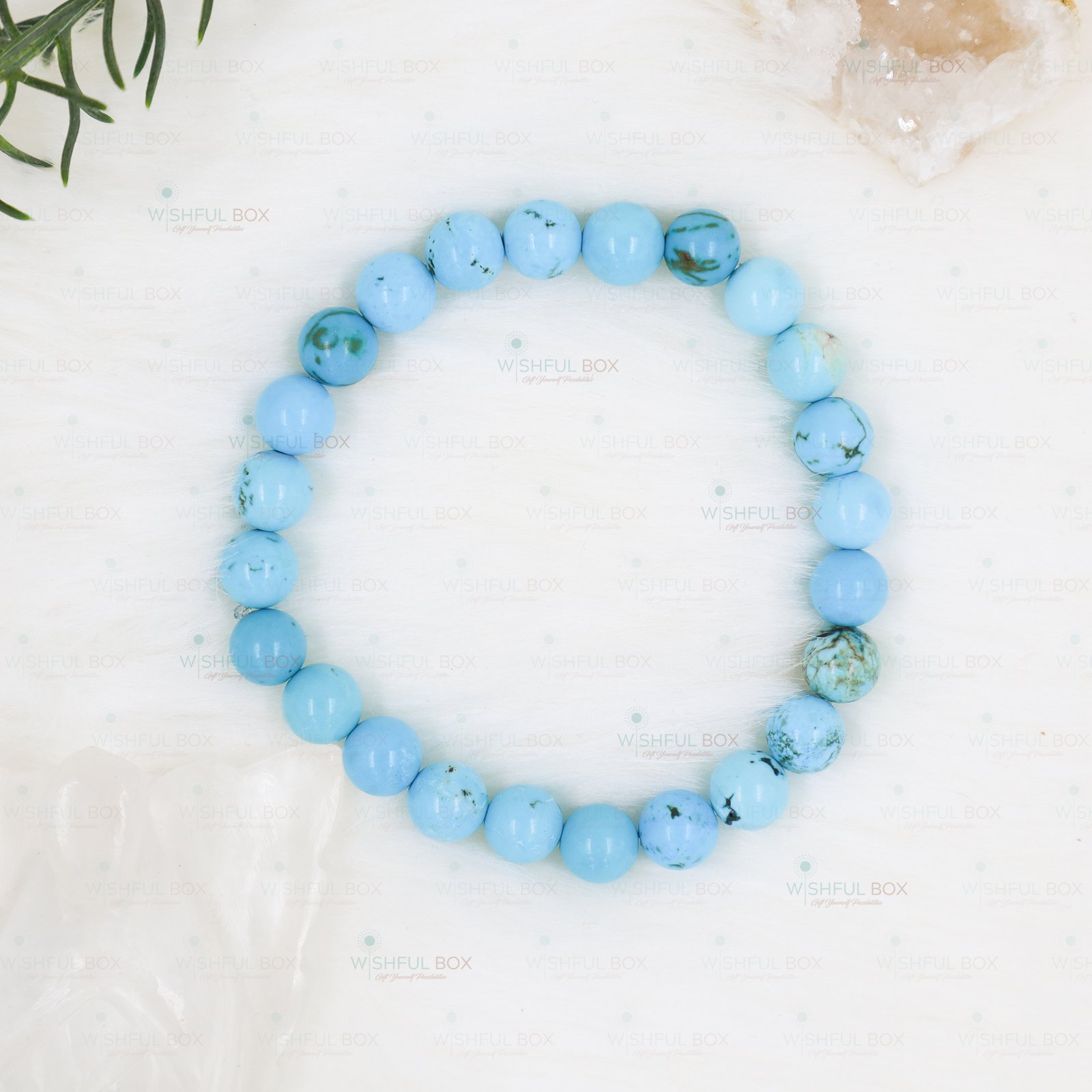 Turquoise Crystal Bracelet - Image 2