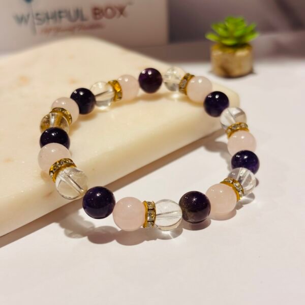 Love Goddess Crystal Bracelet 8mm