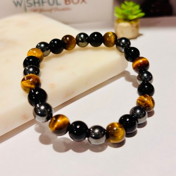 Triple Protection Crystal Bracelet 8mm