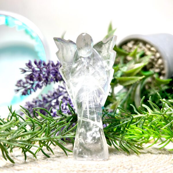 Clear Quartz Crystal Angel 3inches