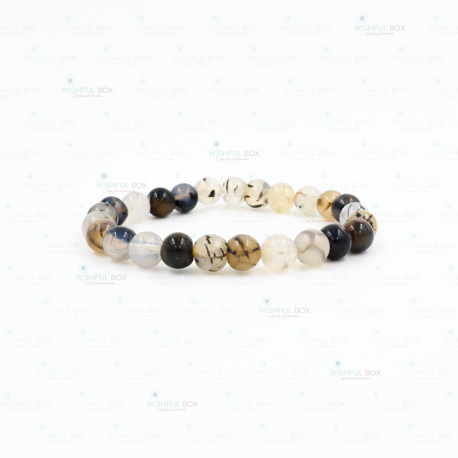 Dragon Vein Agate Crystal Bracelet - Image 2