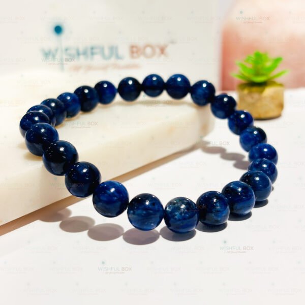 Blue Kyanite Crystal Bracelet