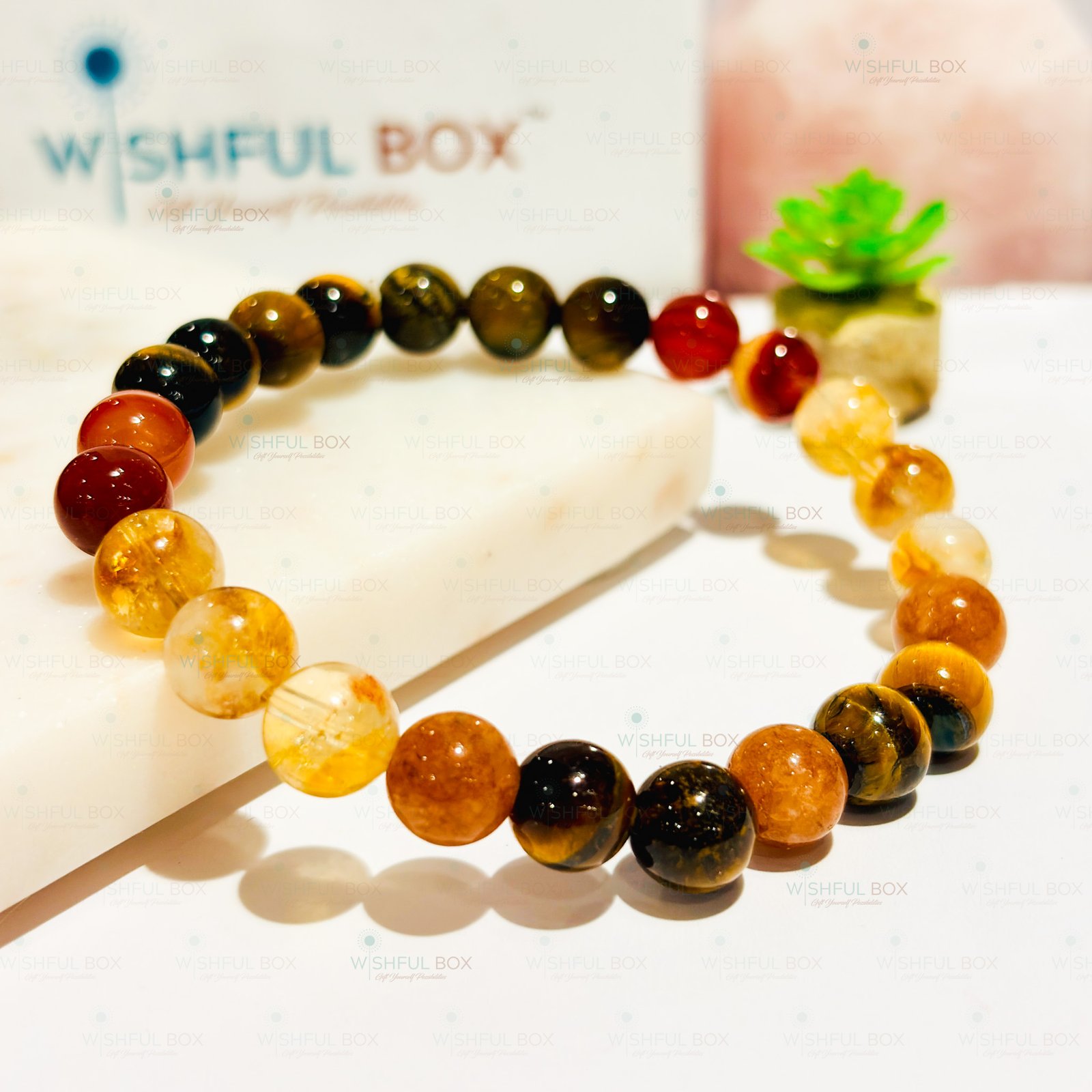 Confidence Boost Crystal Bracelet 8mm