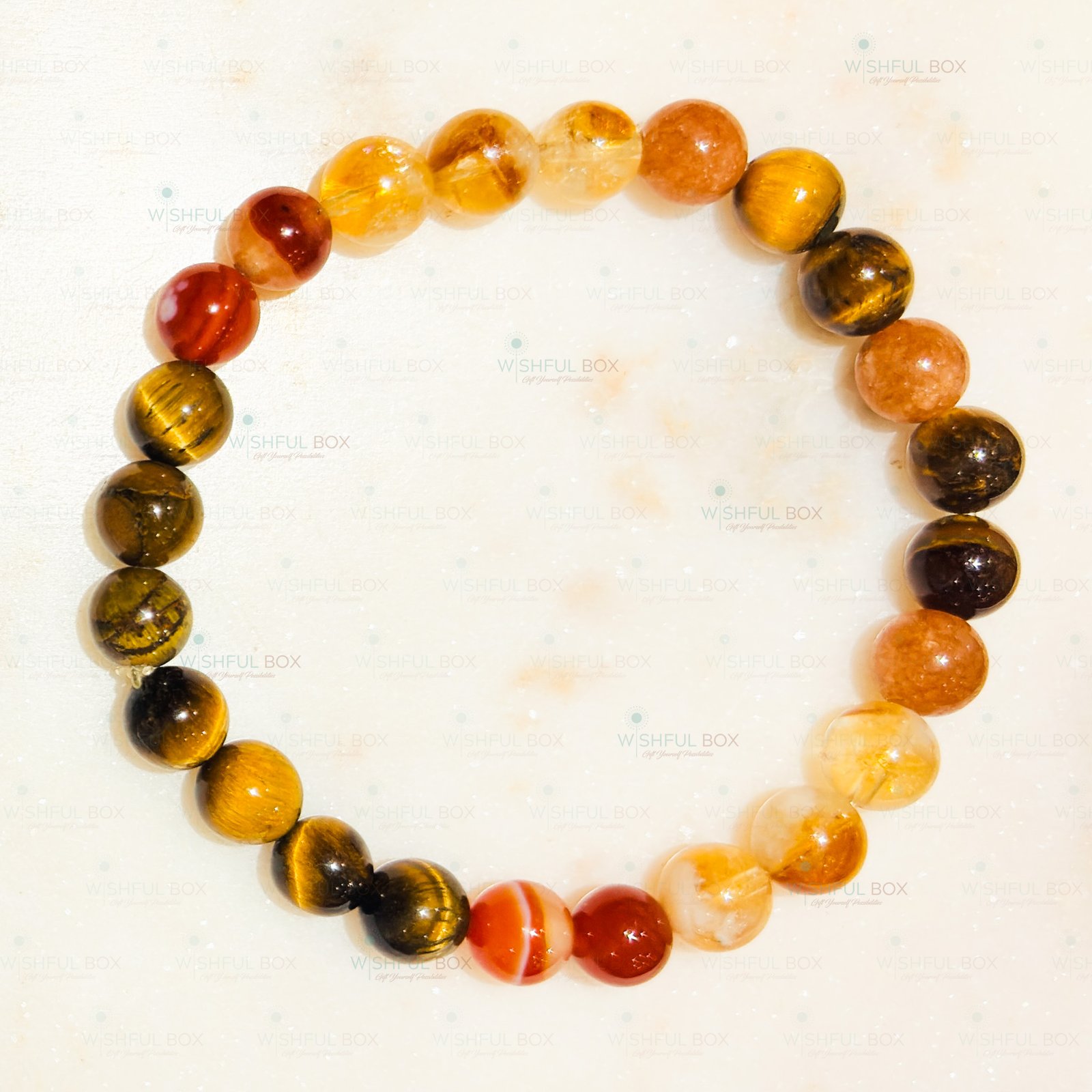 Confidence Boost Crystal Bracelet 8mm - Image 2