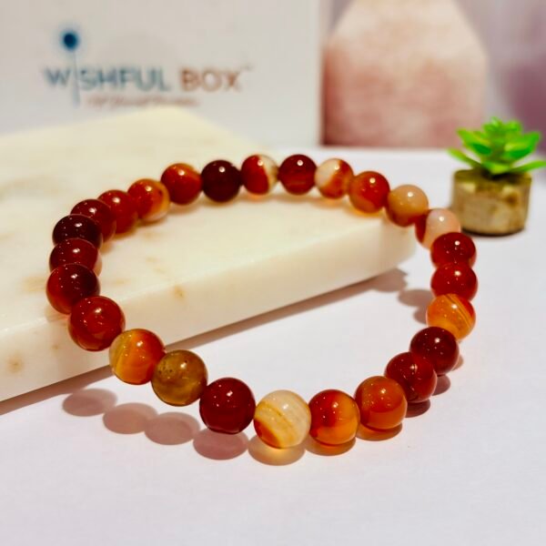 Carnelian Crystal Bracelet