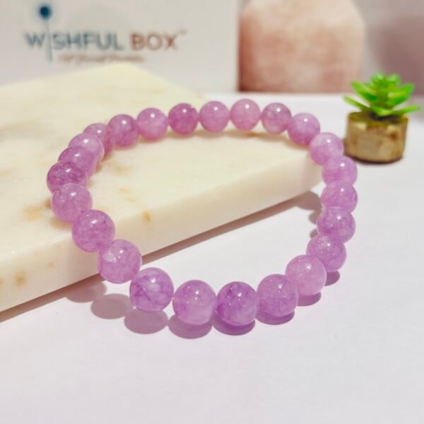 Kunzite Crystal Bracelet