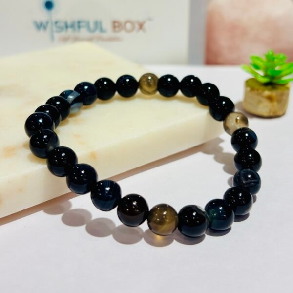 Black Sulemani Crystal Bracelet