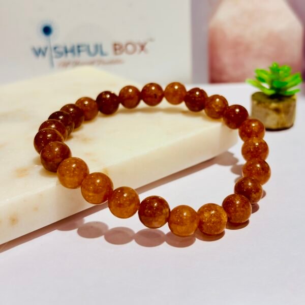 Sunstone Crystal Bracelet