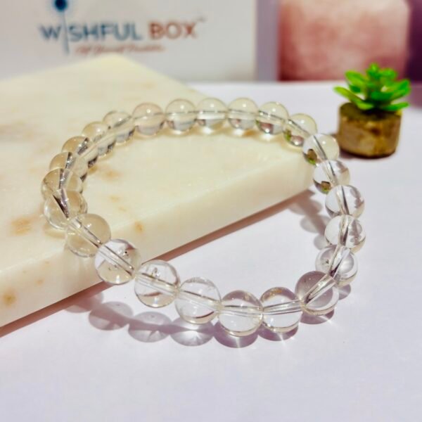 Clear Quartz Crystal Bracelet