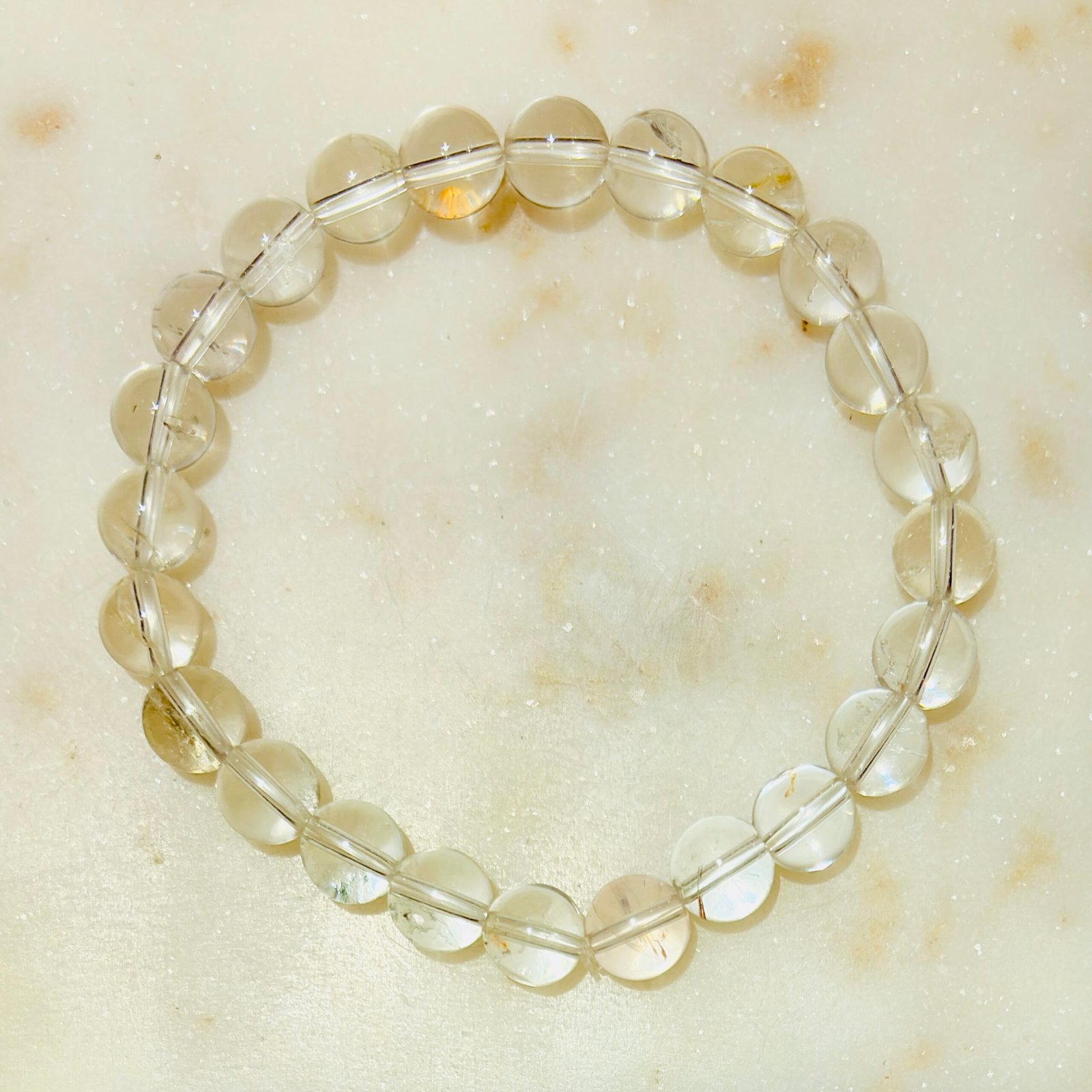 Clear Quartz Crystal Bracelet - Image 3