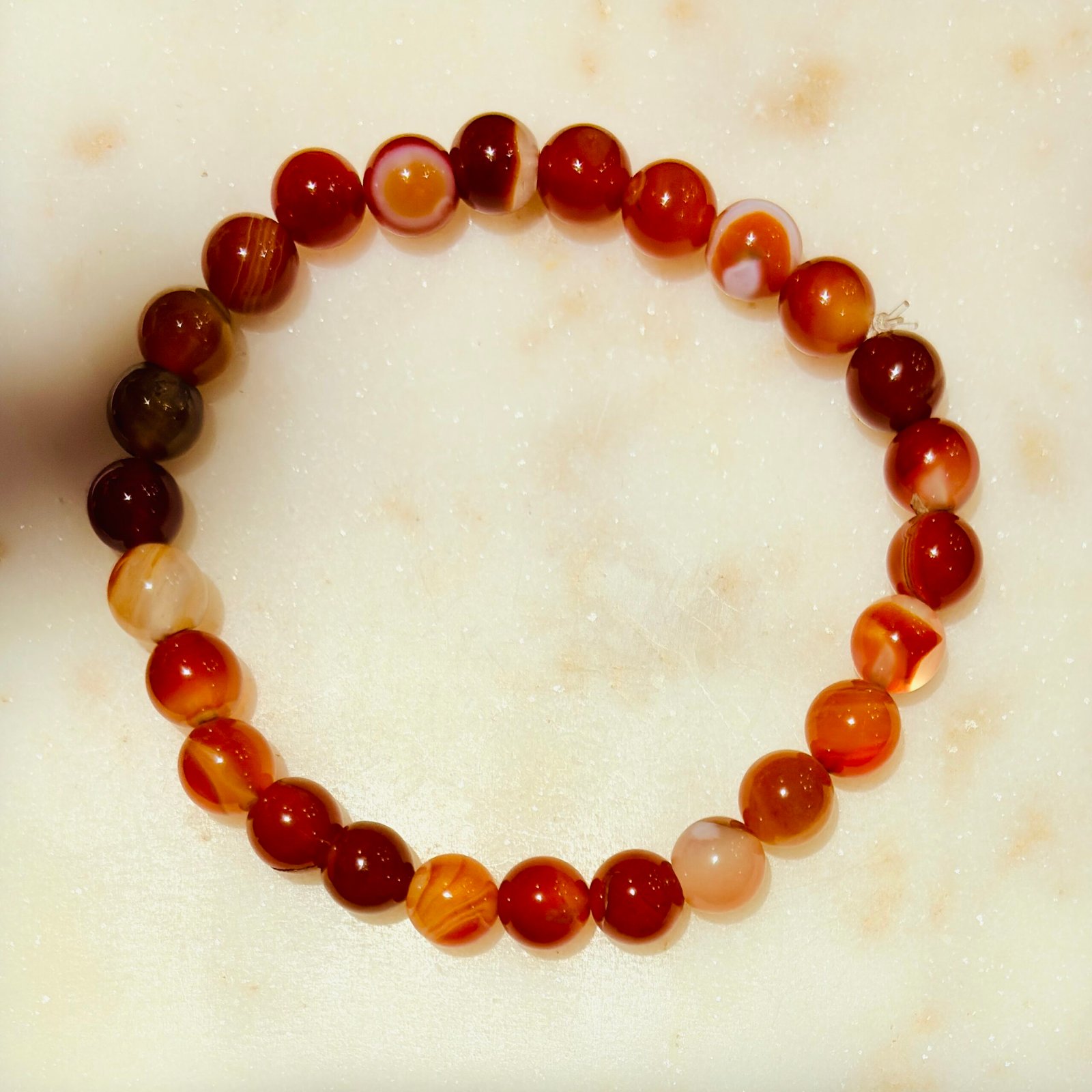 Carnelian Crystal Bracelet - Image 2